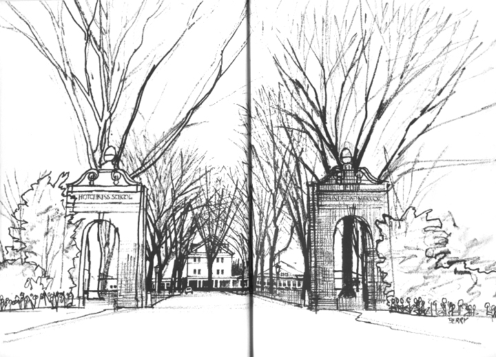 Hotchkiss School - Front Gates