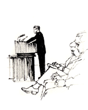 Kennedy Without Tears - At Podium