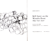 Still Quiet on the Western Front - Title Page