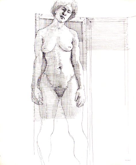 Standing Female Nude