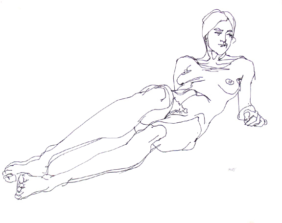 Nude Line Drawings 22