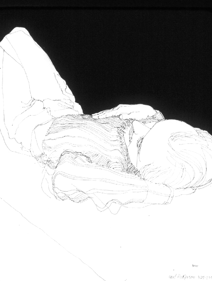 Reclining Male, Clothed