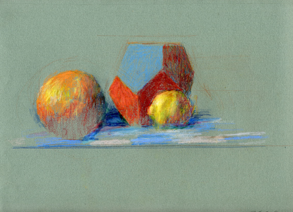 Small Colored Pencil Drawing Nine