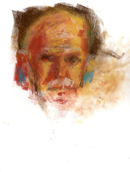 Self-Portrait Colored Pencil