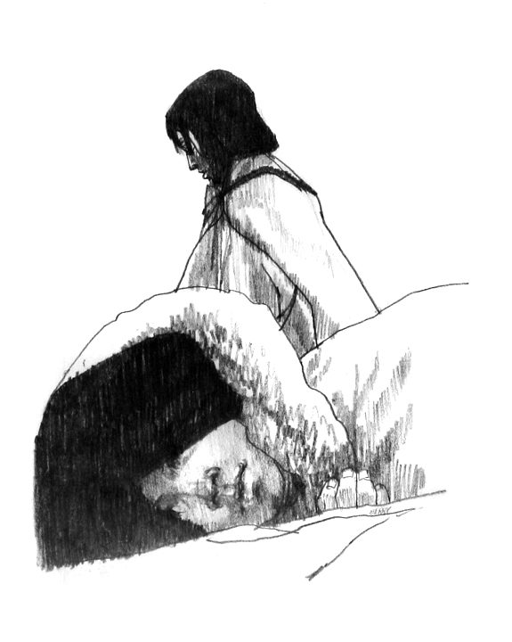 On Firm Ice 2nd Edition - Original Drawing III