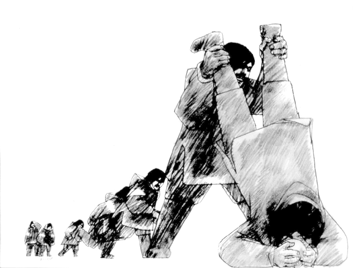 On Firm Ice 2nd Edition - Original Drawing VIII