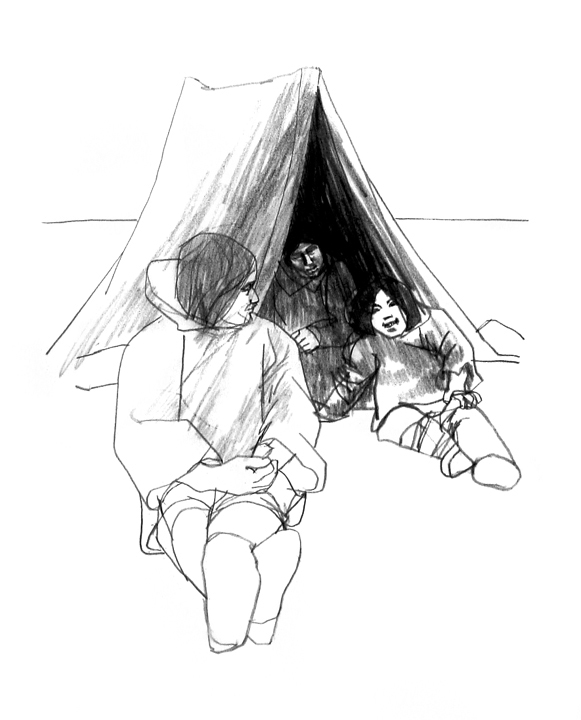 On Firm Ice 2nd Edition - Original Drawing IV