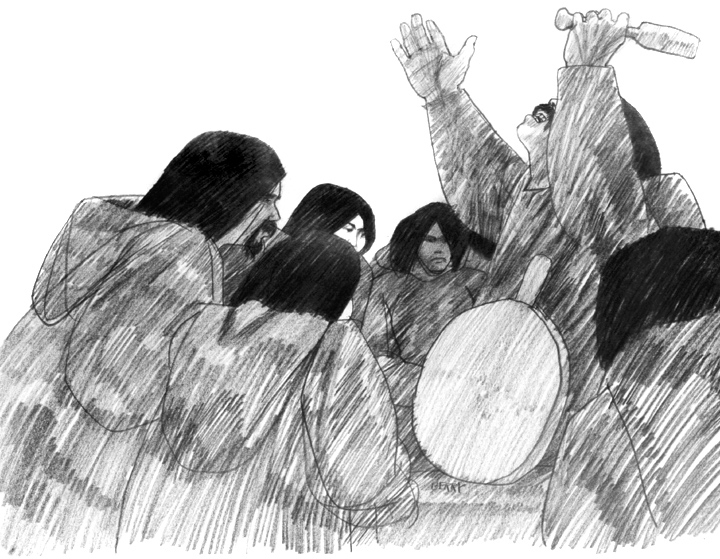 On Firm Ice 2nd Edition - Original Drawing V