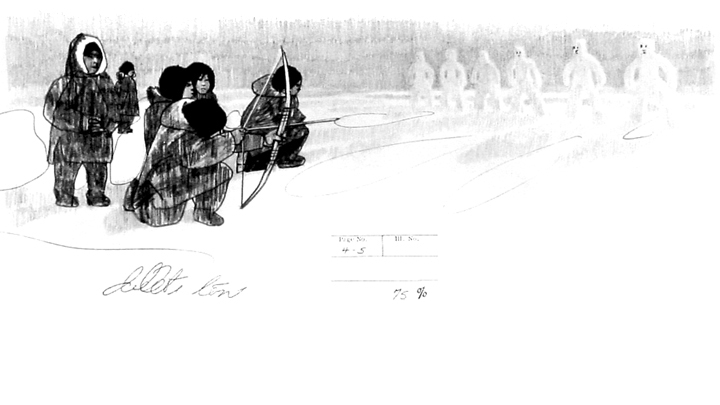 On Firm Ice 2nd Edition - Original Drawing II