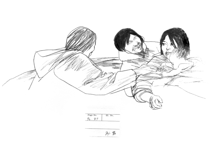 On Firm Ice 2nd Edition - Original Drawing VII