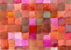 Watercolor Grid Seventeen