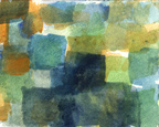 Watercolor Grid Nineteen