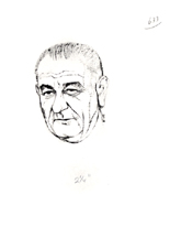 Portrait of Lyndon Johnson