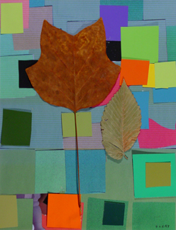 Leaf Collage I