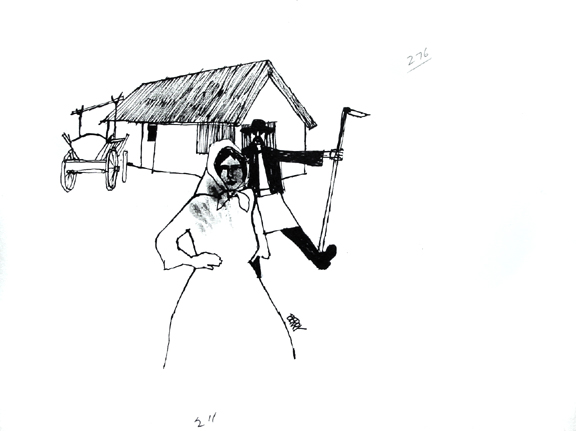 Original Illustration for Periodicals - VII