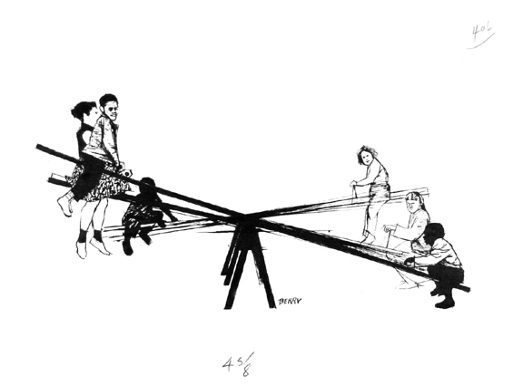 Original Illustration for Periodicals - VI