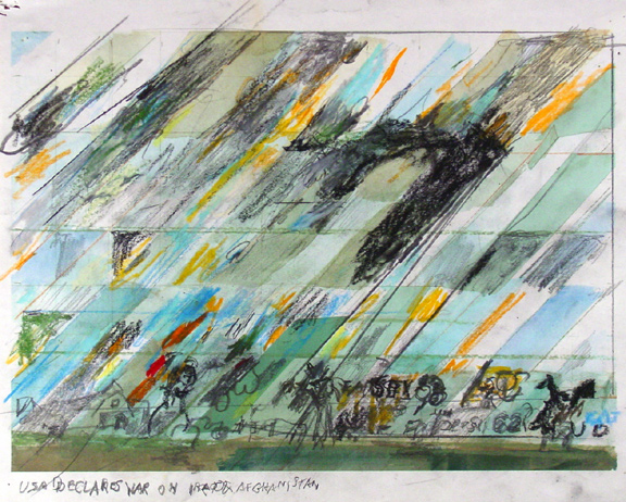USA Declares War on Afghanistan